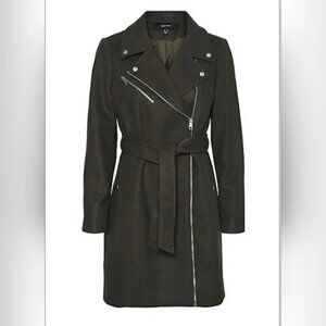 NEW Vero Moda Trench Coat dark grey - S